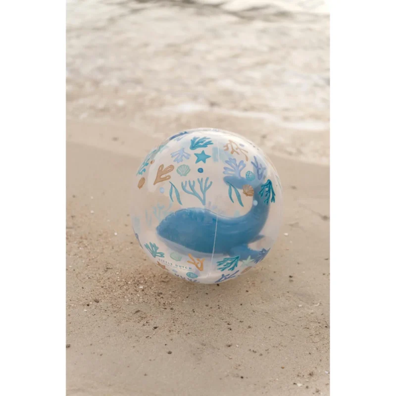 Little Dutch Paplūdimio kamuolys - 3D Ocean Blue - Image 4