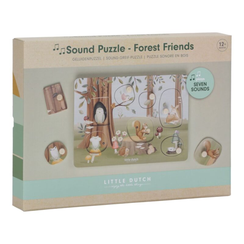 Little Dutch Muzikinis lavinamasis žaidimas - Forest Friends - Image 5