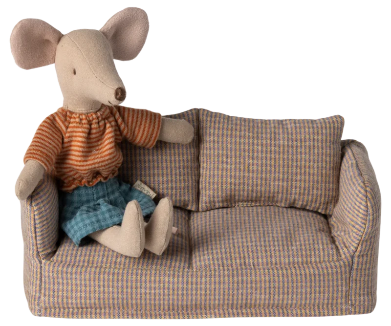 Maileg peliukų sofa - Image 2