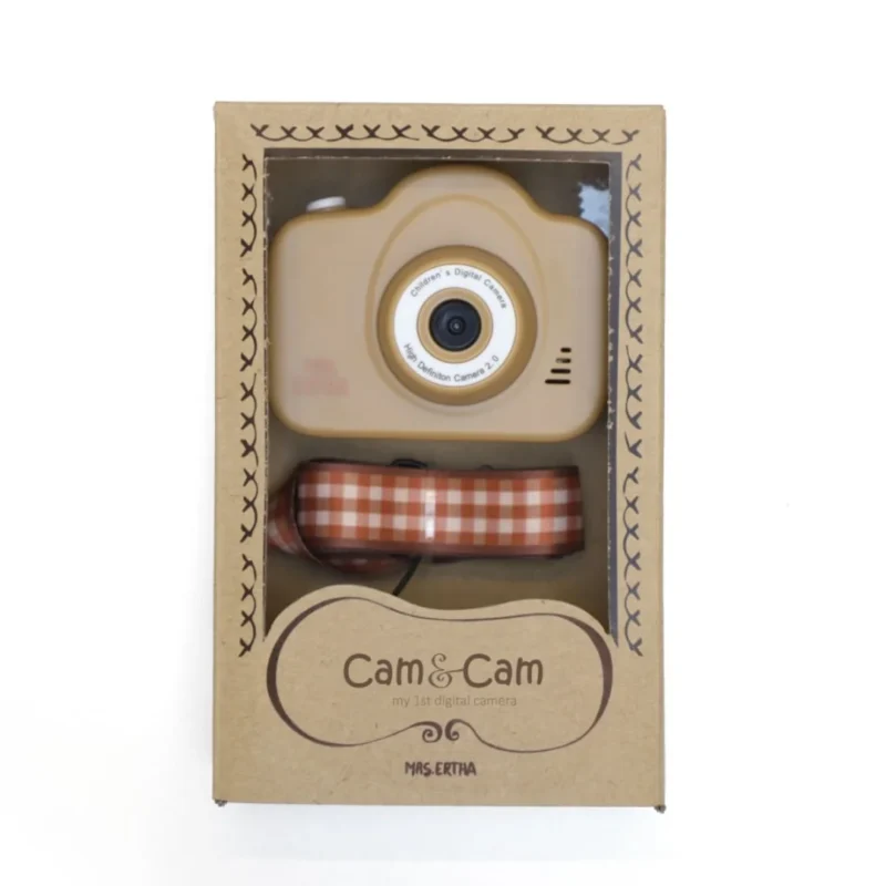 Mrs. Ertha skaitmeninis fotoaparatas - Peanut Vintage Squares