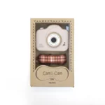 Mrs. Ertha skaitmeninis fotoaparatas - Ivory Vintage Squares