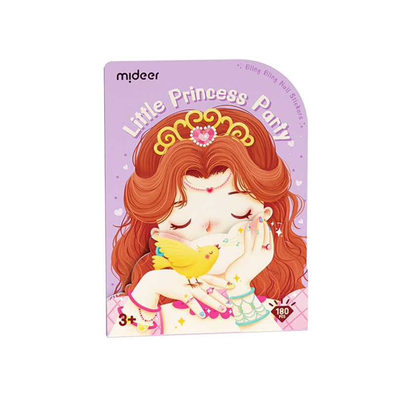 Mideer - Lipdukai nagams Princesės vakarėlis