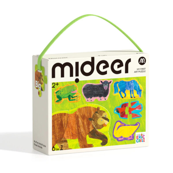 Mideer - Dėlionių rinkinys 6in1 – Miško gyvūnai