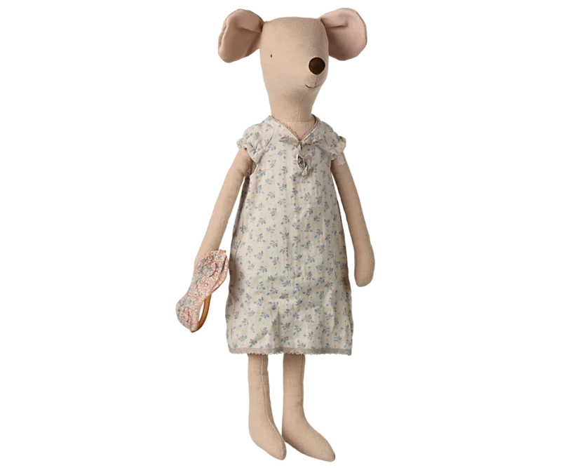 Maileg Maxi pelė 49cm - Nightgown - Image 3