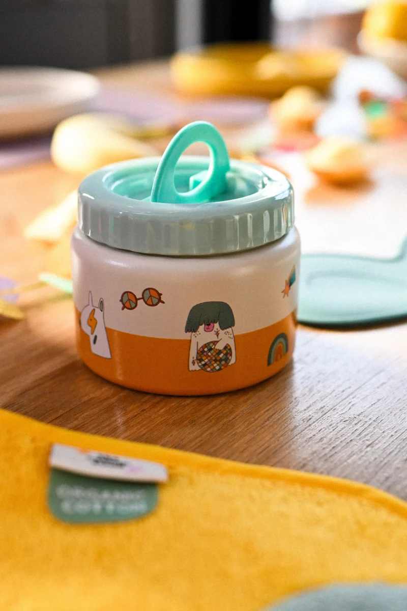 The Cotton Cloud maisto termosas - Funky Dogs 350ml - Image 2