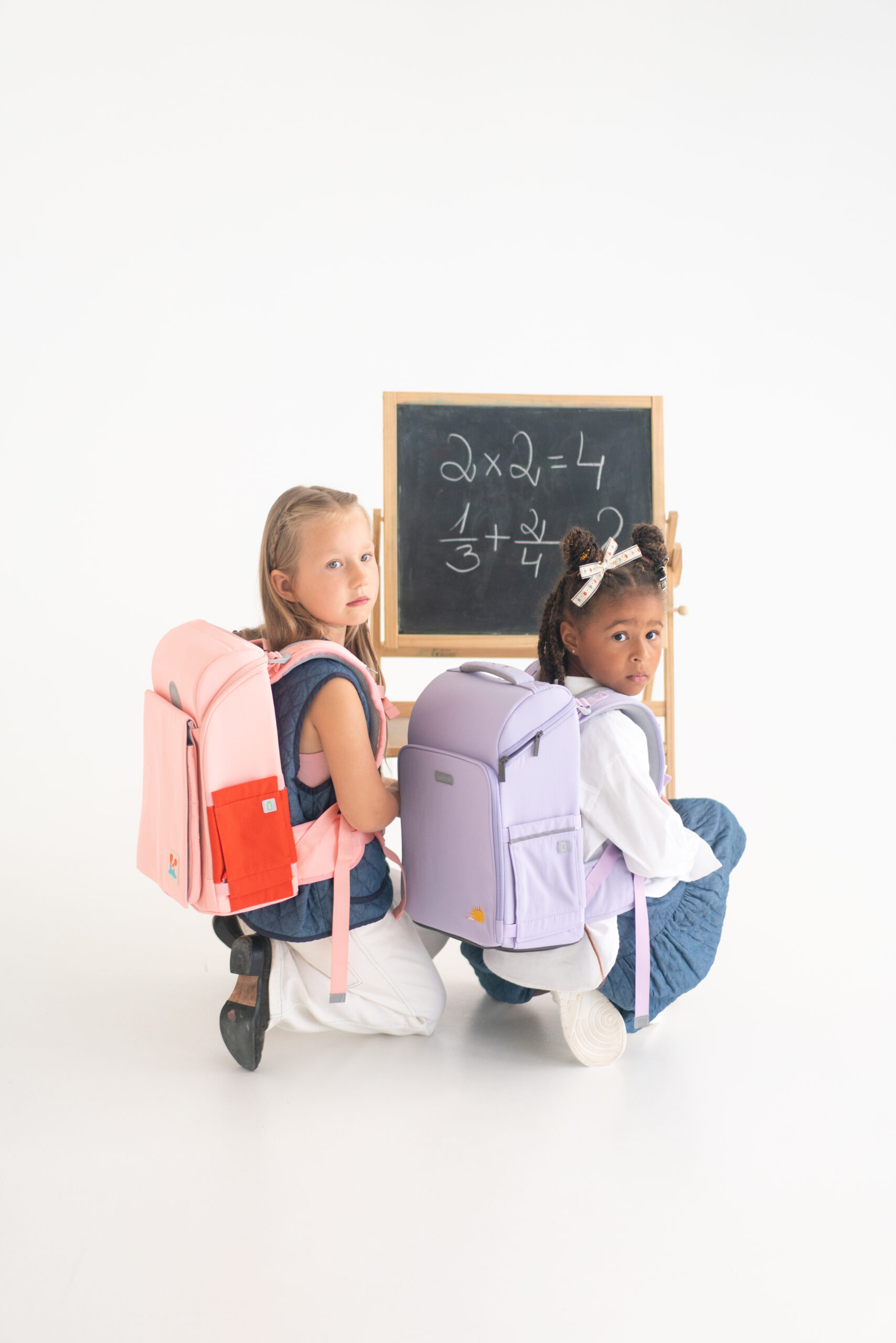 Mideer 3D juosmenį atpalaiduojanti mokyklinė kuprinė - Lilac - Image 9