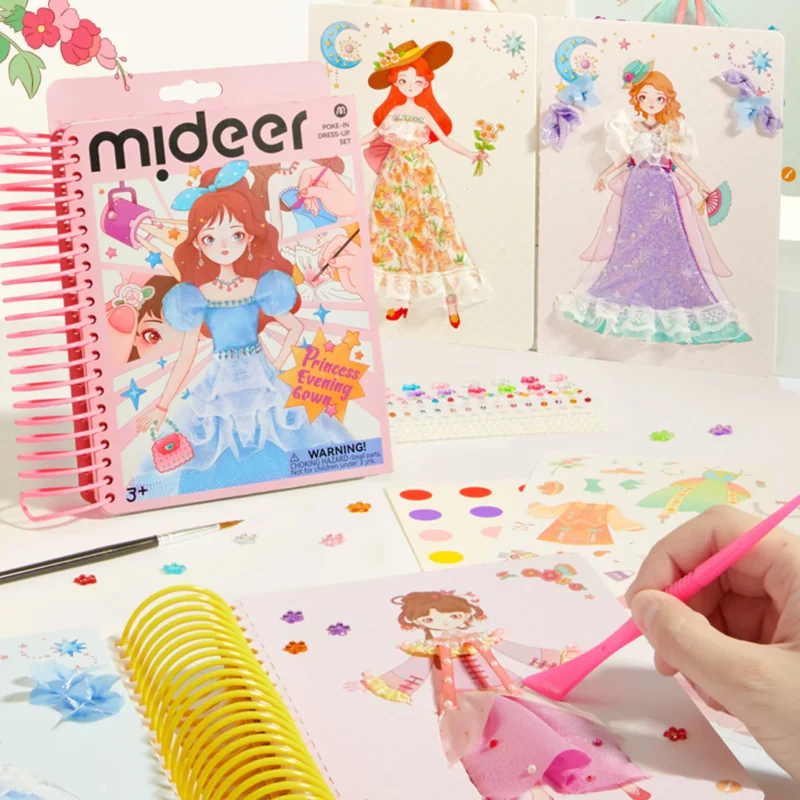 Mideer - Suknelių gamybos knyga – Princesės kolekcija