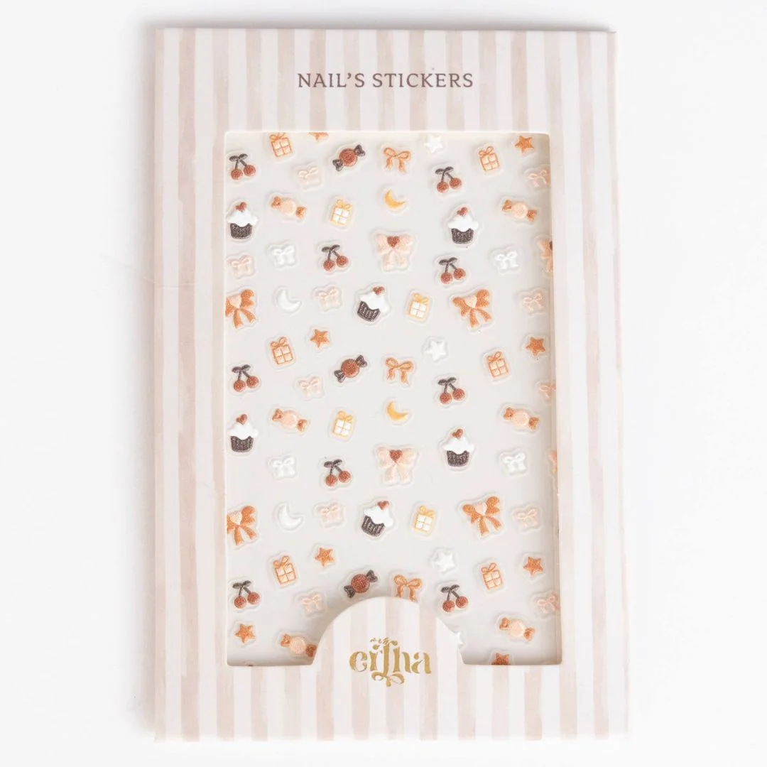 Mrs. Ertha 3D nagų lipdukai