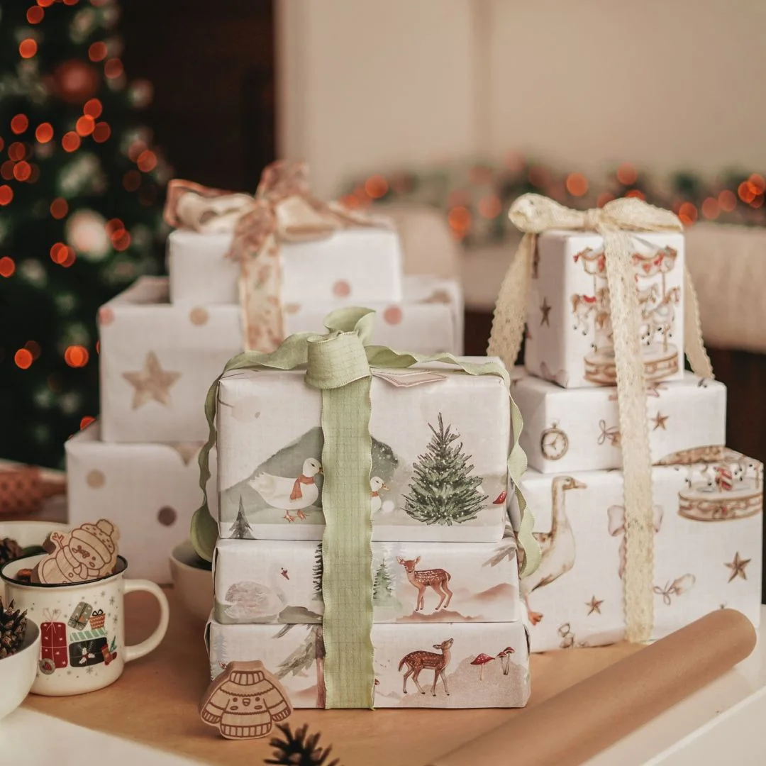 Dovanų pakavimo popierius - Rinkinys - 3vnt