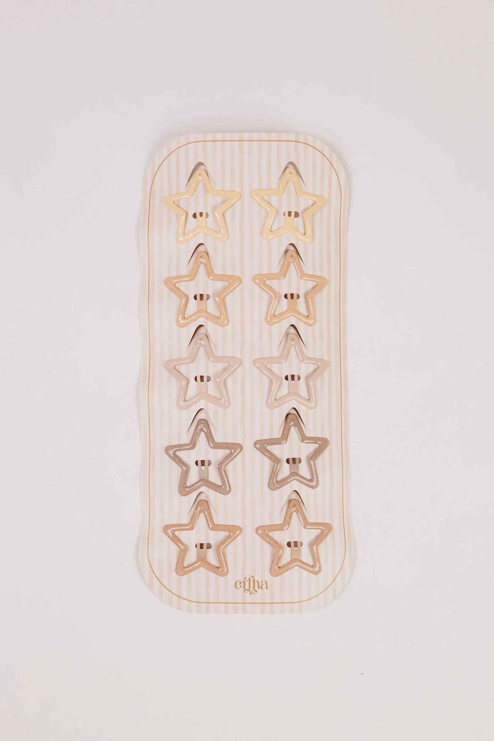 Mrs. Ertha blizgantys žvaigždžių formos plaukų segtukai - Image 5