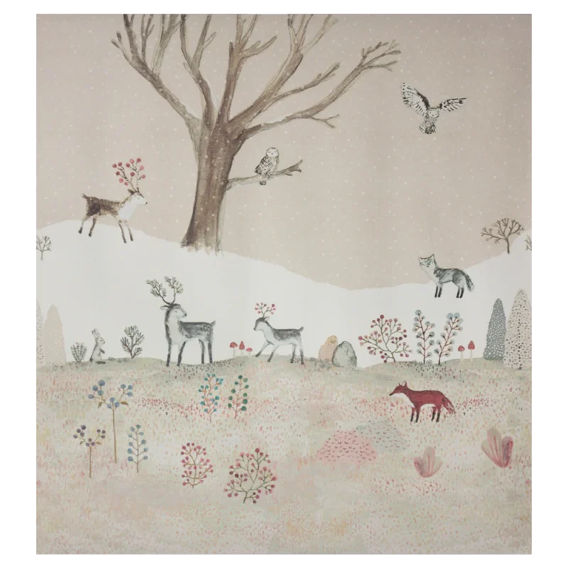 Maileg dovanų pakavimo popierius 10 metrų - Winter wonderland