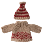 Maileg megztinio ir kepurės rinkinys mamai