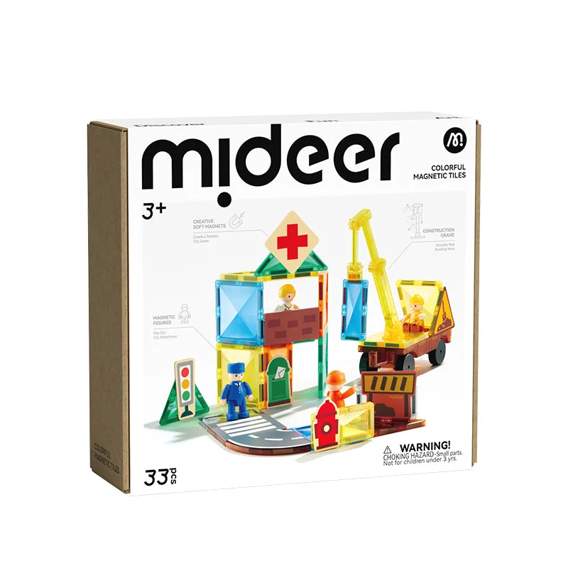 Mideer - Interaktyvus magnetinis konstruktorius – Profesijų herojai