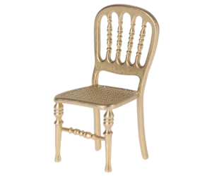 Maileg metalinė kėdė – Gold