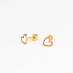 Mrs Ertha auskarai - Duo Heart