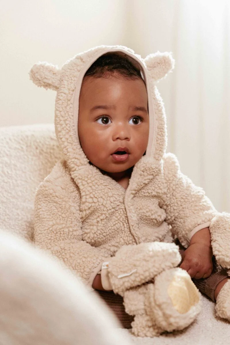 Little Dutch pirštinės - Teddy Sand - Image 3