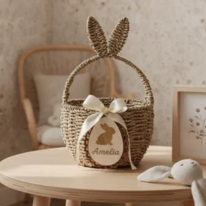 Velykinis krepšelis su vaiko vardu