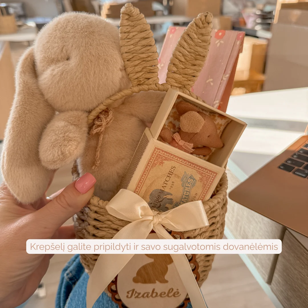 Velykinis krepšelis vaikams