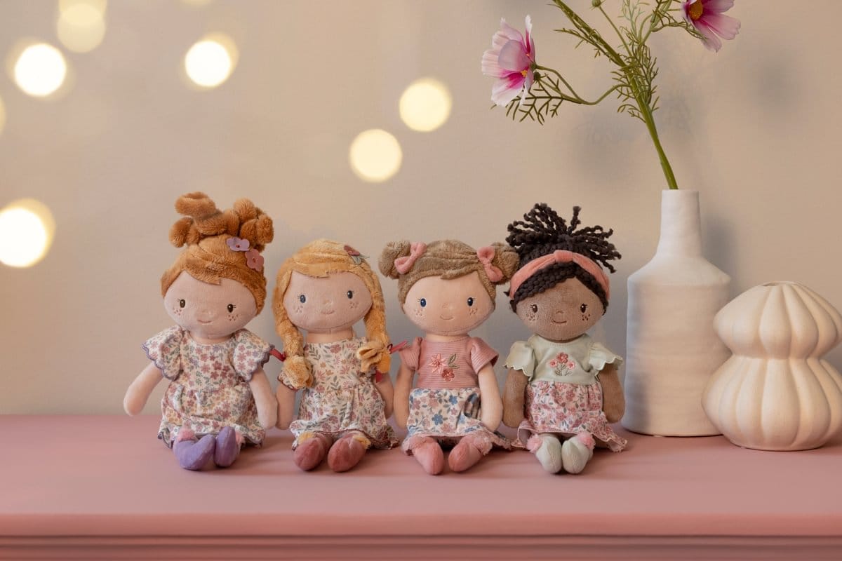 Little Dutch pliušinė lėlė - Rosa - Image 7