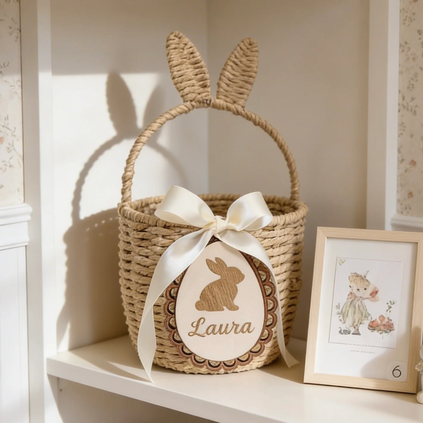 Velykinis krepšelis su vaiko vardu - Image 7