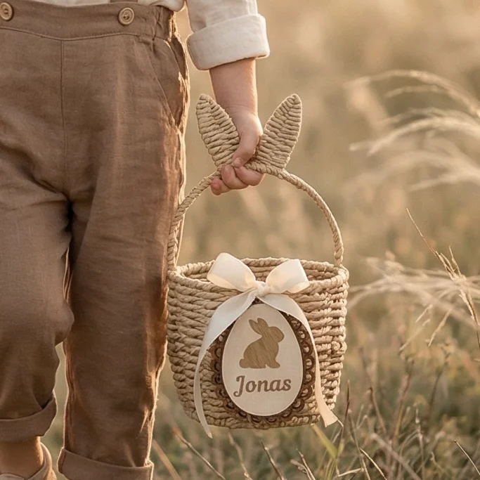 Velykinis krepšelis su vaiko vardu - Image 4