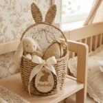 Velykinis krepšelis su vaiko vardu