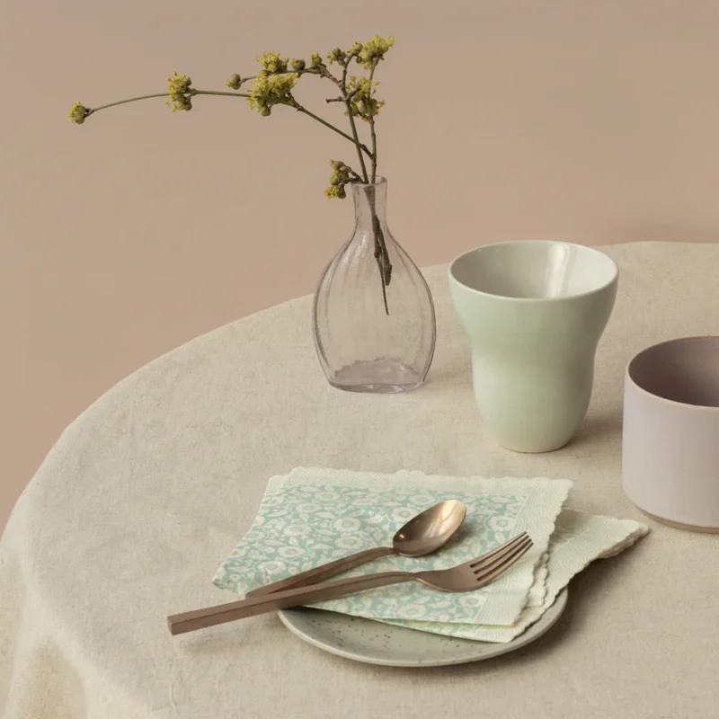 Maileg servetėlės Flowers - Mint
