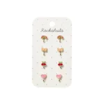 Rockahula auskarai klipsai - Carnival