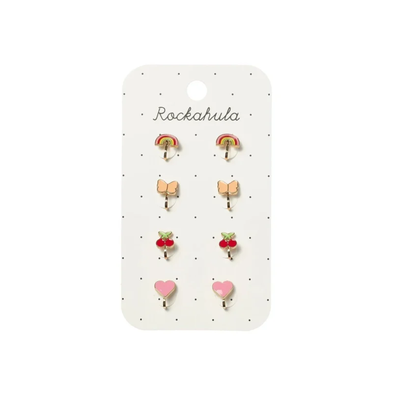 Rockahula auskarai klipsai - Carnival