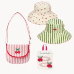 Plaukų segtukai su vyšniomis