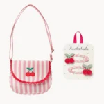 Vaikiškas rankinukas su vyšniomis