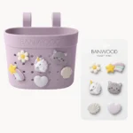 Banwood krepšelis paspirtukui ar dviračiui ir ženkliukai - Levander Magic