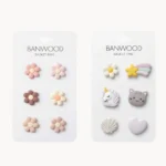 Banwood krepšelio ženkliukų rinkinys - Flowers & Magic