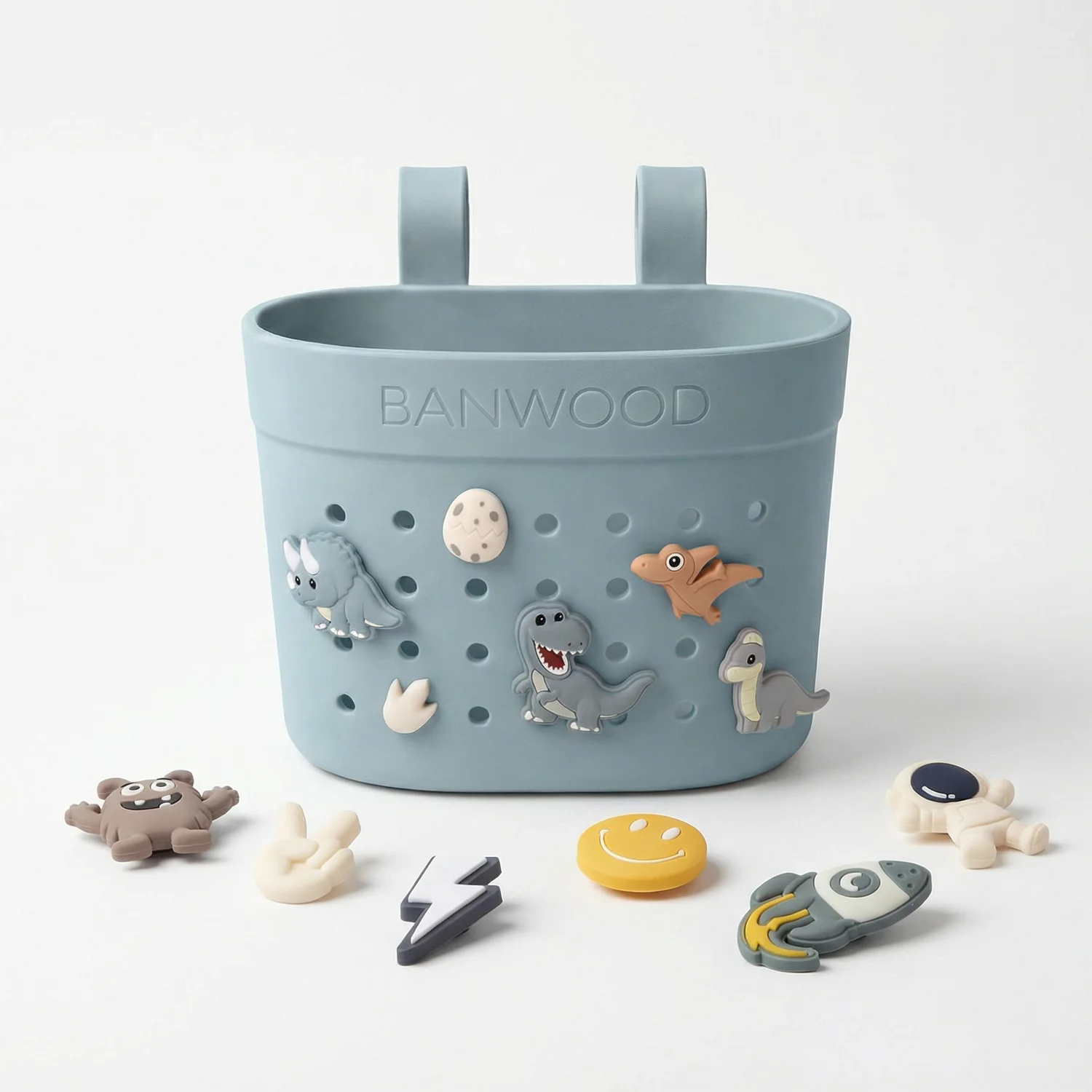 Banwood krepšelis paspirtukui ir dviračiui - Teal - Image 5