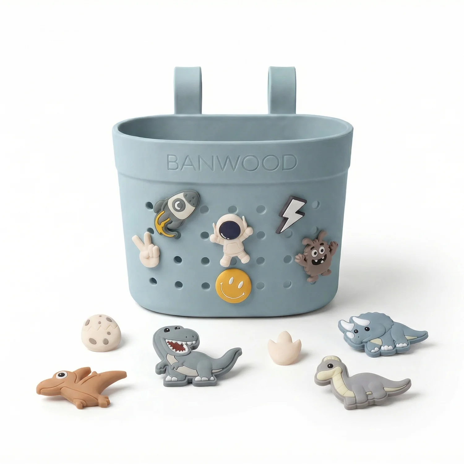 Banwood krepšelis paspirtukui ir dviračiui - Teal - Image 6