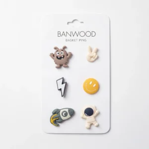 Banwood krepšelio ženkliukai - Space