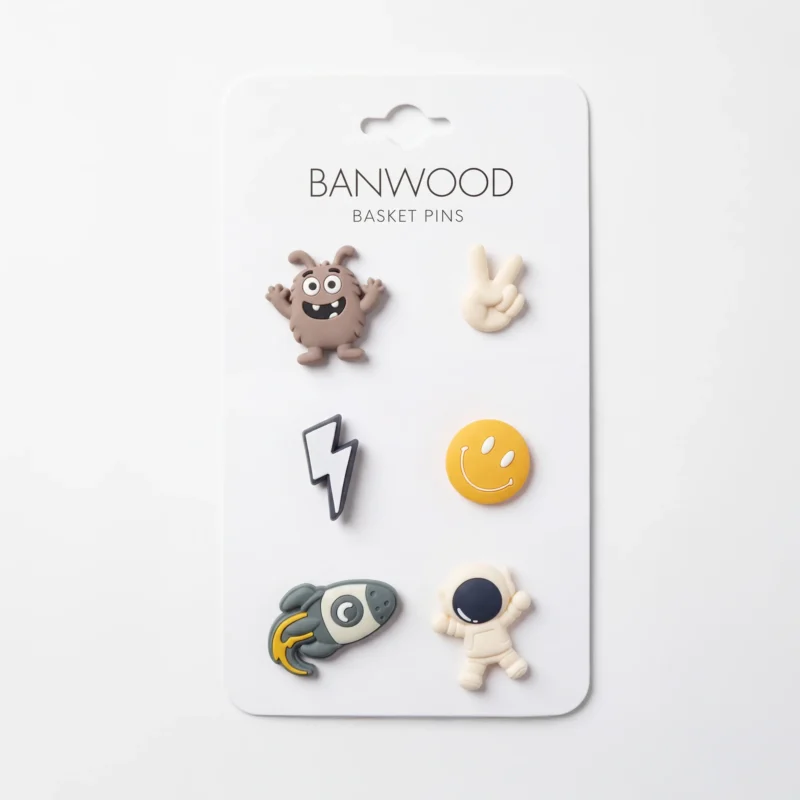 Banwood krepšelio ženkliukai - Space