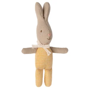 Maileg mini triušis – Yellow check